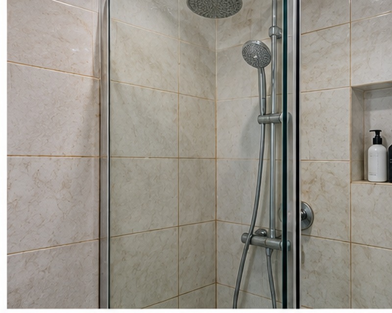 Leaking shower before repair